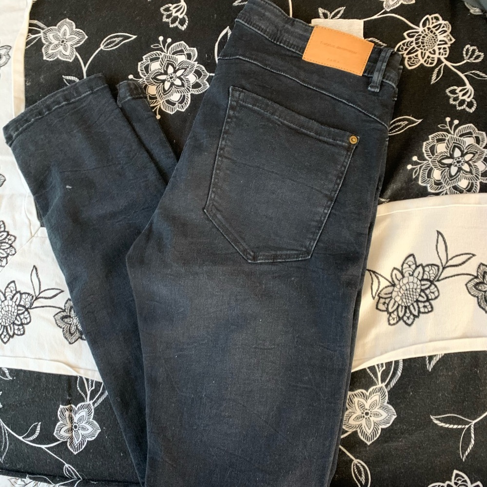 Zara ripped jeans